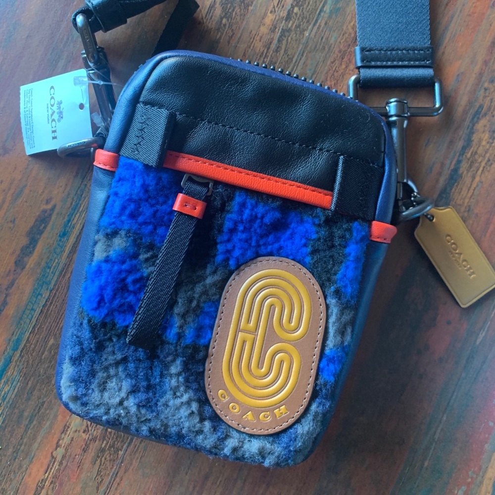 Coach Edge Hybrid crossbody geo print bag